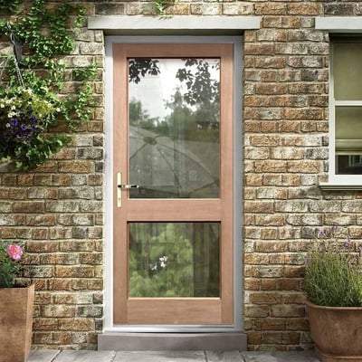 2XGG Hardwood M&T 2 Unglazed Light Panels External Door - All Sizes-LPD Doors-Ultra Building Supplies