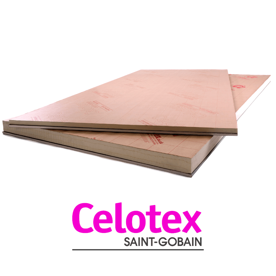 Celotex PL4025 37.5mm 2.4m x 1.2m-Celotex-Ultra Building Supplies