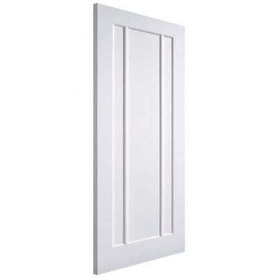 Lincoln White Primed 3 Panel Interior Fire Door FD30 - All Sizes-LPD Doors-Ultra Building Supplies