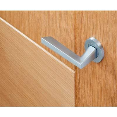 Lyra Satin Chrome Handle Hardware Pack-LPD Doors-Ultra Building Supplies