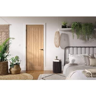 Oak Belize Un-Finished Internal Fire Door FD60 - All Sizes-LPD Doors-Ultra Building Supplies