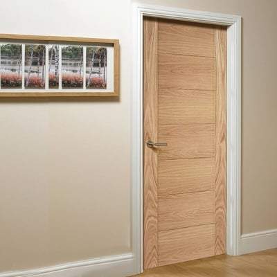 Oak Carini Un-Finished Flush Internal Fire Door FD30 - All Sizes-LPD Doors-Ultra Building Supplies