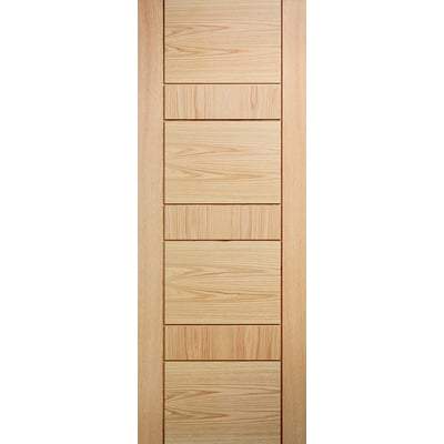 Oak Edmonton Pre-Finished Flush Internal Door - All Sizes-LPD Doors-Ultra Building Supplies