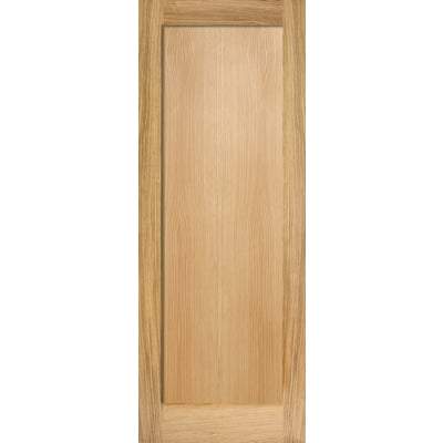 Oak Pattern 10 - 1 Panel Un-Finished Internal Door - All Sizes-LPD Doors-Ultra Building Supplies