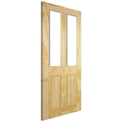 Richmond Clear Pine 2 Unglazed Panels Interior Door - All Sizes-LPD Doors-Ultra Building Supplies