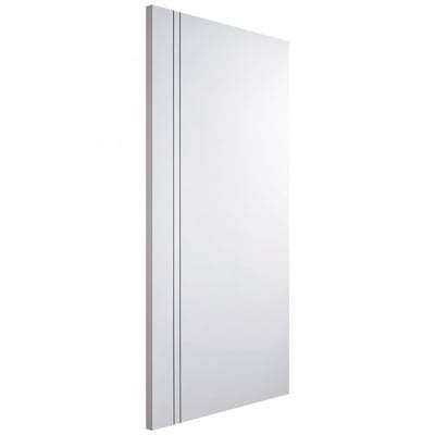 Sierra Blanco White Pre-Finished Interior Fire Door FD30 - All Sizes-LPD Doors-Ultra Building Supplies