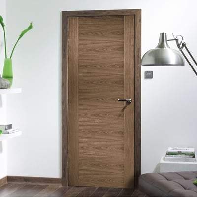 Sofia Walnut Pre-Finished Interior Door - All Sizes-LPD Doors-Ultra Building Supplies