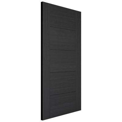 Vancouver Charcoal Black Pre-Finished 5 panel Interior Door - All Sizes-LPD Doors-Ultra Building Supplies