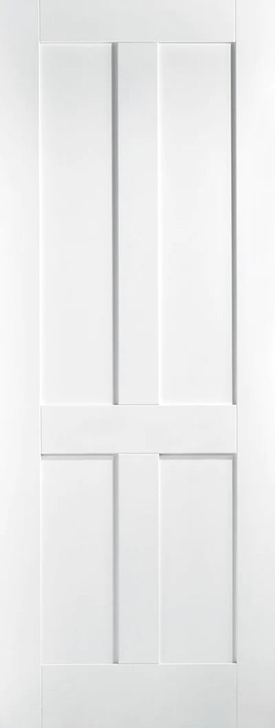 London White Primed 4 Panel Interior Fire Door FD30 - All Sizes