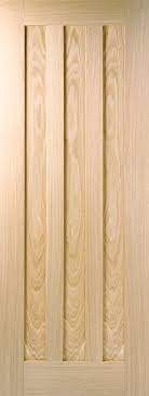 Oak Idaho Panelled Pre-Finished Internal Door - All Sizes