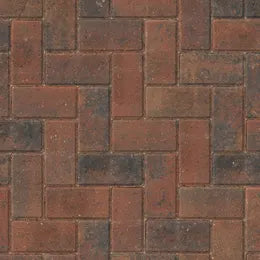 Stonemarket - Pavedrive Paviors - Brindle - Block Paving - 200 x 100 x 50mm Pack 9.76m²